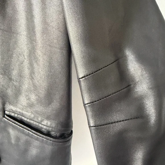 Rebecca Minkoff Black Leather Jacket - Picture 3 of 6